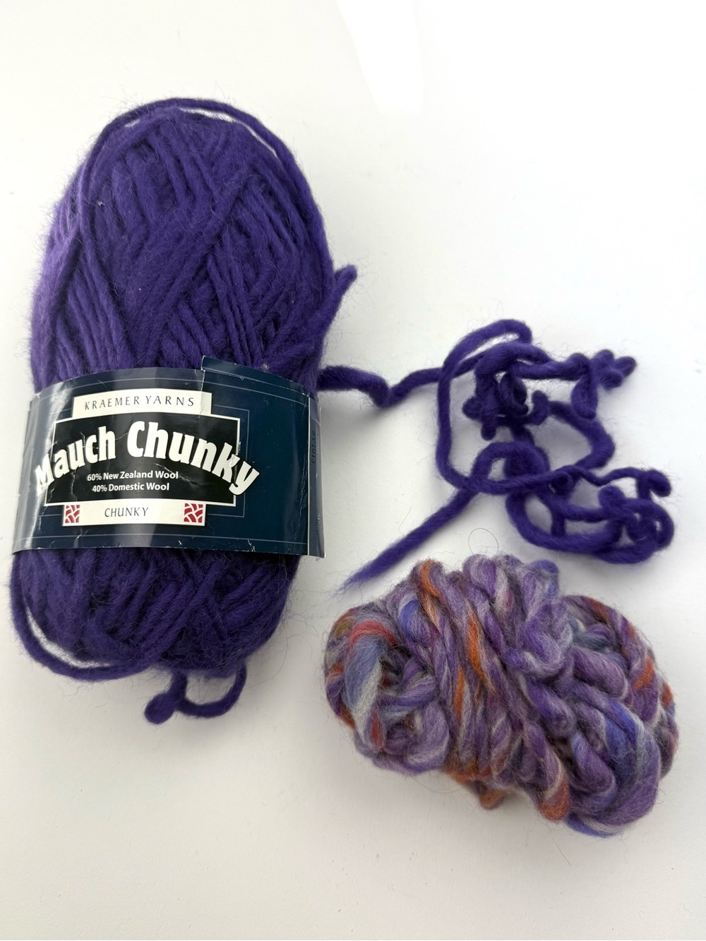 Kraemer Yarns Mauch Chunky Plum New Zealand Wool